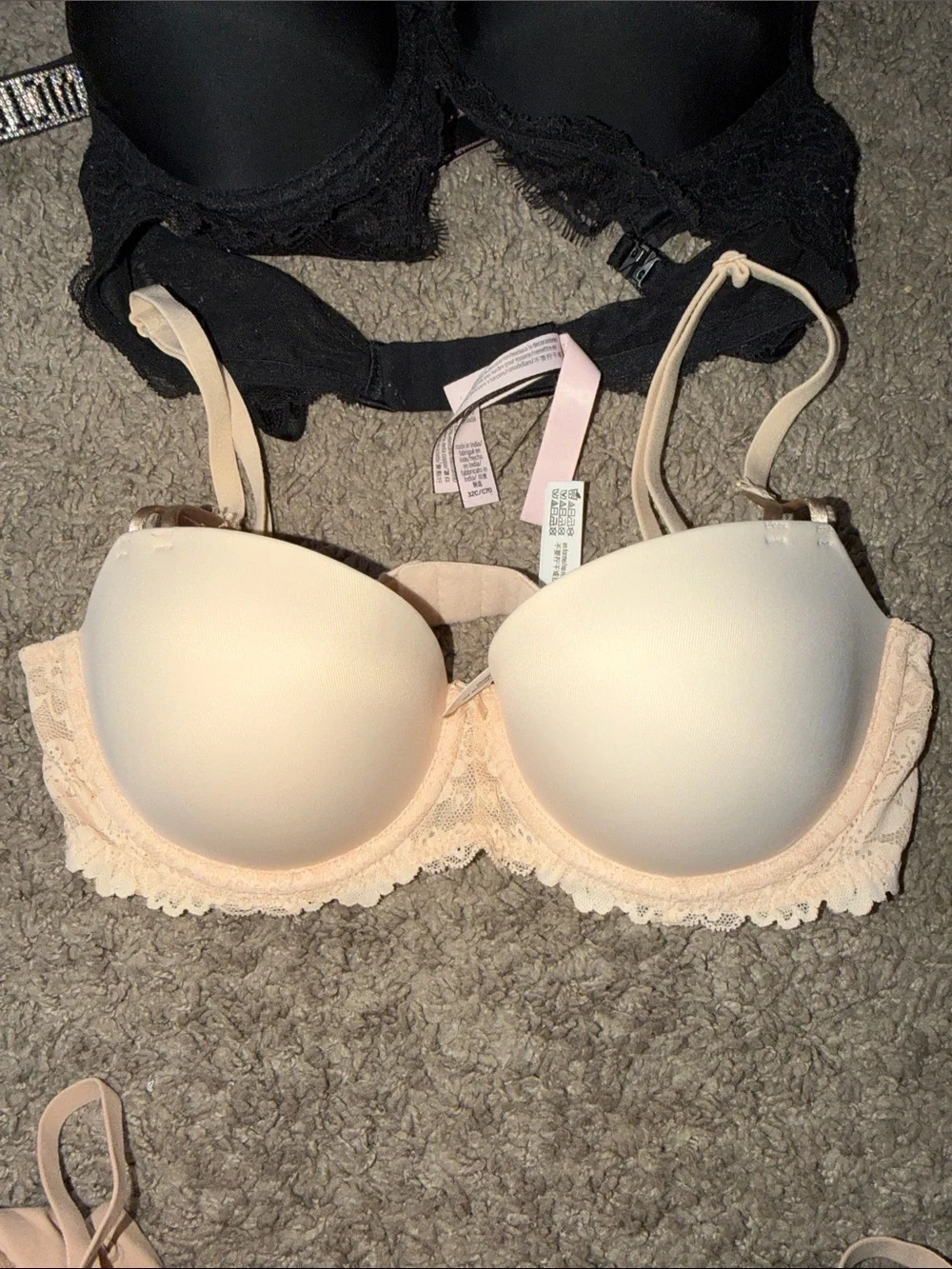 Victoria secret Women’s Bra Set in Black and Nude